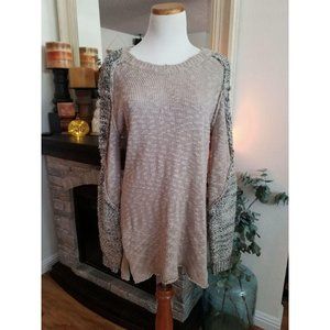 BKE deconstructed woman’s tunic sweater